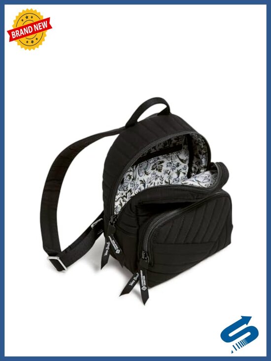 Cotton Mini Backpack Purse - Recycled Cotton, Adjustable Straps